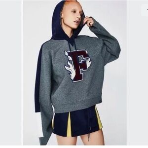 Puma X Fenty Rihanna Hooded Panel Sweatshirt NEW size small S Hoodie Top